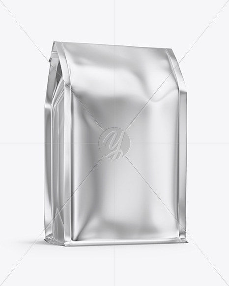 Metallized Coffee Bag Mockup