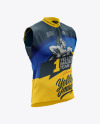 Men’s Cycling Wind Vest Mockup