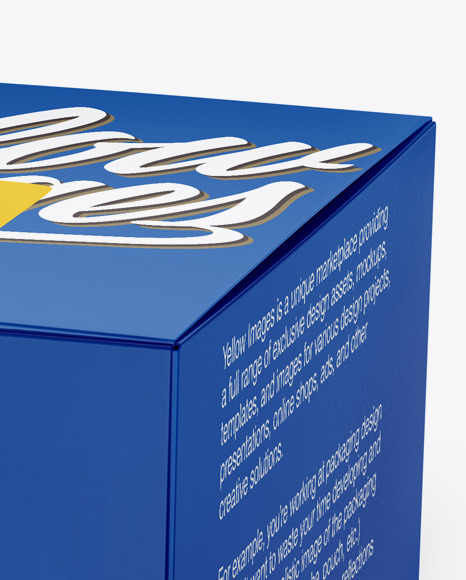 Glossy Box Mockup