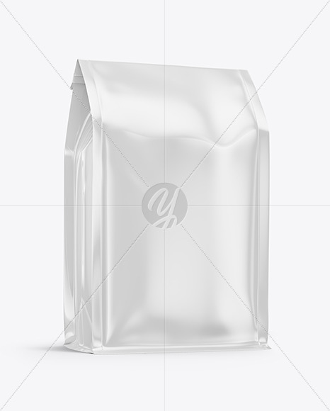 Glossy Coffee Bag Mockup