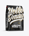 Glossy Coffee Bag Mockup