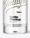 Clear Glass Bottle Mockup Clear Glass Bottle Mockup