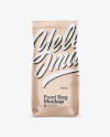 Kraft Paper Food Bag Mockup