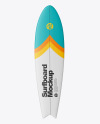 Surfboard Mockup - Front View