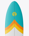 Surfboard Mockup - Front View