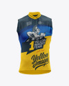 Men’s Cycling Wind Vest Mockup