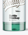 Blue Glass Bottle Mockup Blue Glass Bottle Mockup