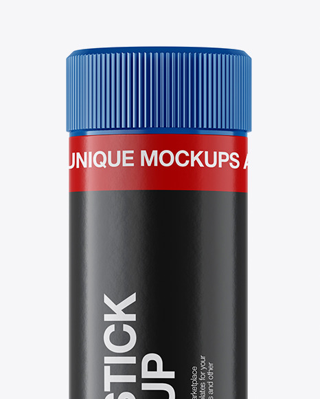 Glossy Glue Stick Mockup Glossy Glue Stick Mockup