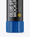Glossy Glue Stick Mockup Glossy Glue Stick Mockup