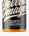 Matte Plastic Bottle Mockup