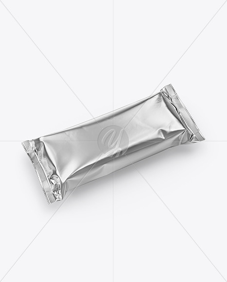 Metallic Snack Bar Mockup