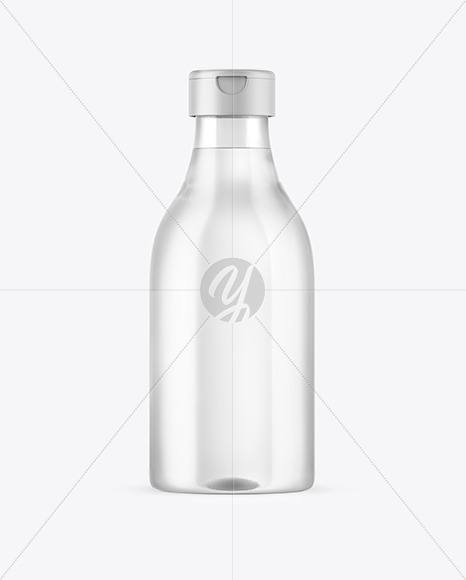 Clear Water Bottle Mockup