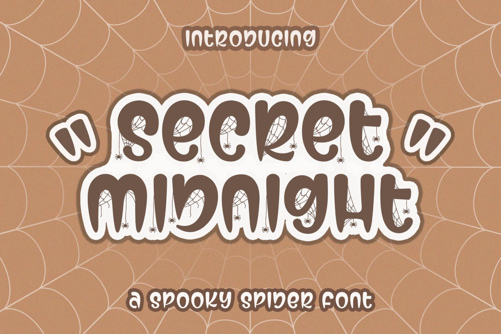 Secret Midnight Spooky Font Secret Midnight Spooky Font