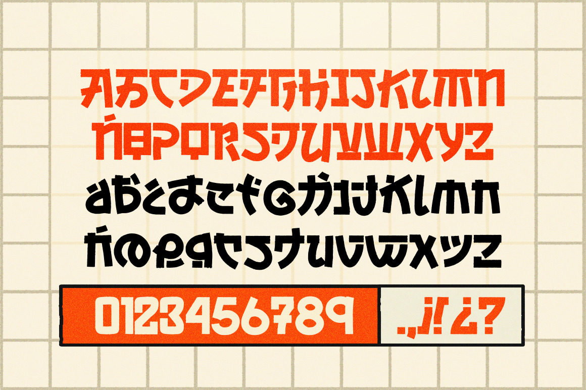 Kabuto Tribute Font