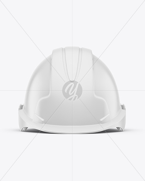 Matte Hard Hat Mockup