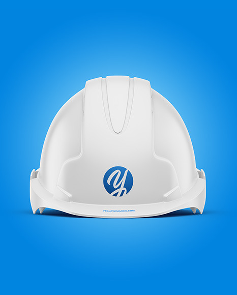 Matte Hard Hat Mockup