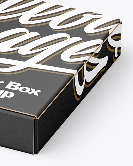 Paper Box Mockup