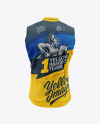 Men’s Cycling Wind Vest Mockup