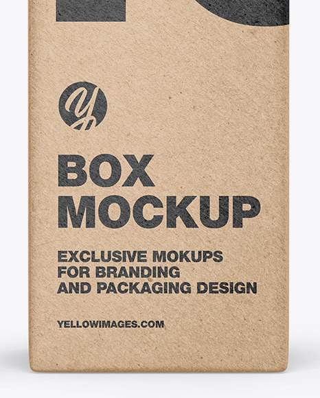 Kraft Box Mockup