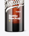 Amber Bottle Mockup