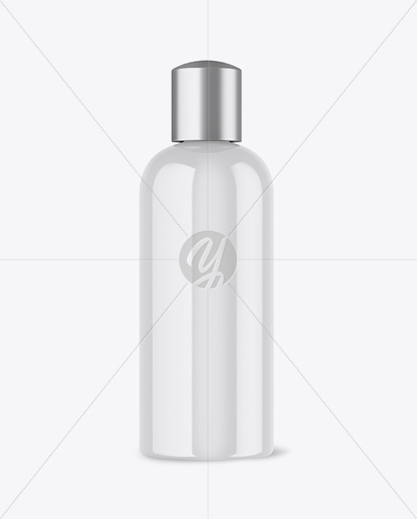 Glossy Bottle Mockup