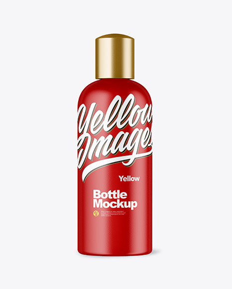 Matte Bottle Mockup Matte Bottle Mockup