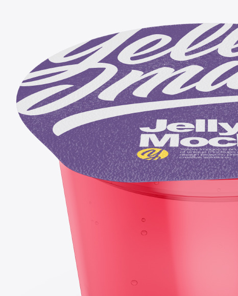 Jelly Cup Mockup Jelly Cup Mockup