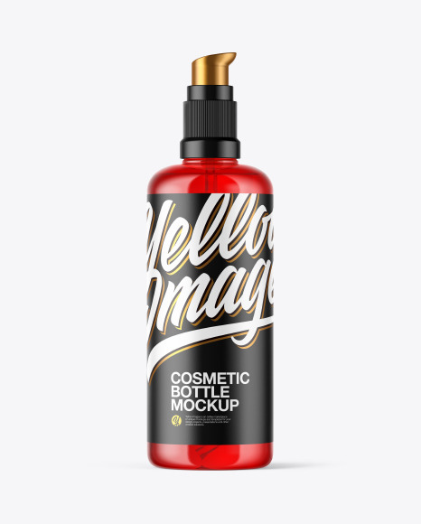 Cosmetic Bottle Mockup