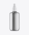 Metallic Spray Bottle Mockup