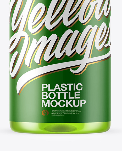 Plastic Bottle Mockup