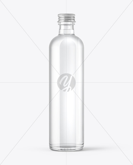 Glass Water Bottle Mockup Glass Water Bottle Mockup