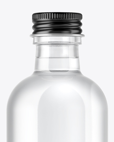 Glass Water Bottle Mockup Glass Water Bottle Mockup