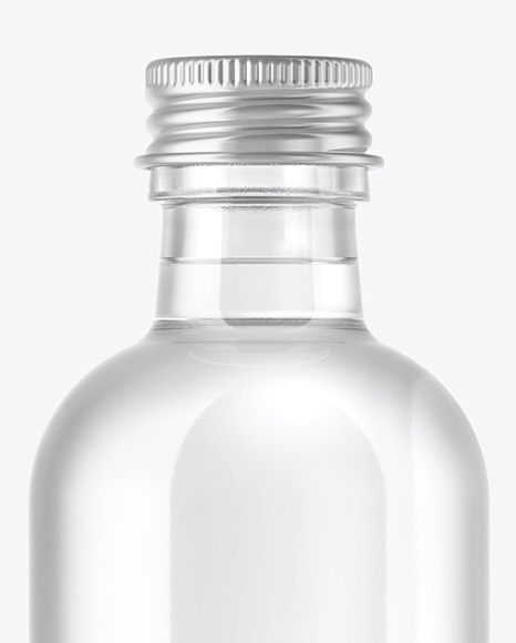 Glass Water Bottle Mockup Glass Water Bottle Mockup