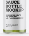 Jalapeno Sauce Bottle Mockup