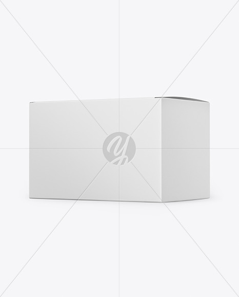 Glossy Paper Box Mockup