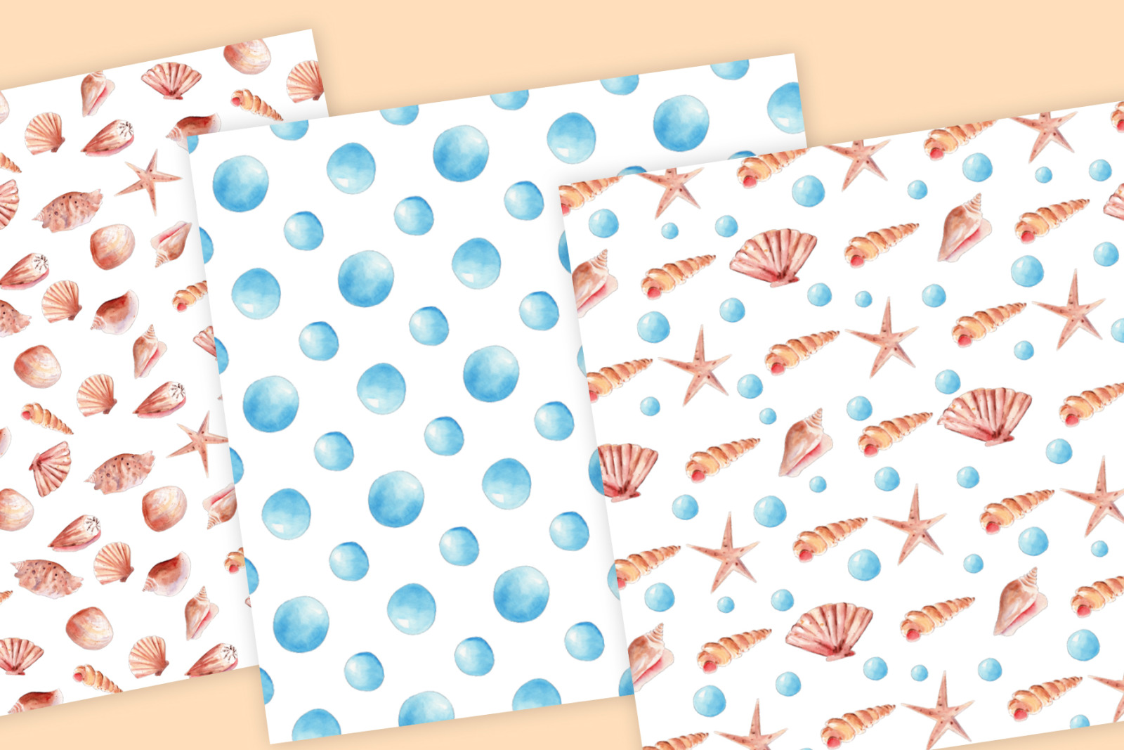 Seashells Clipart Collection