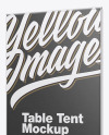 Glass Table Tent Mockup