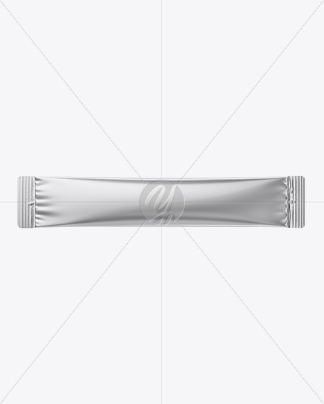 Metallic Stick Sachet Mockup