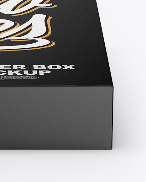 Paper Box Mockup