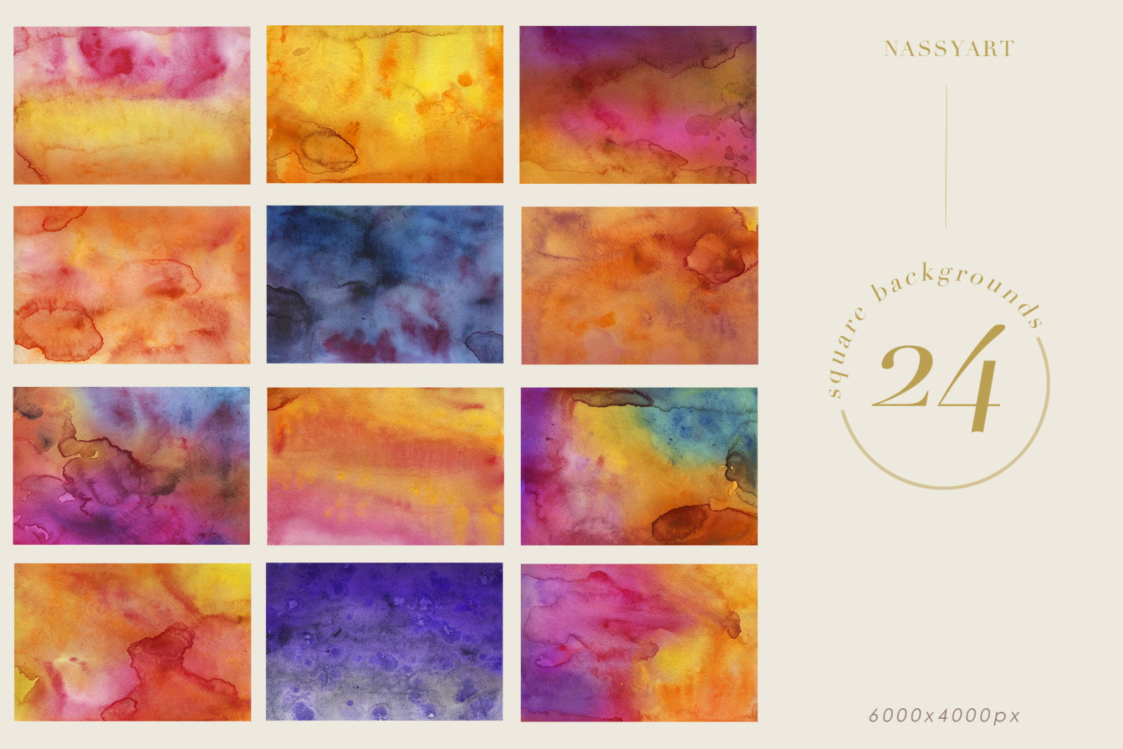 Luminoso Watercolor Textures