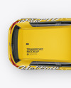 Hatchback 5-doors Mockup - Top View