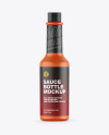 Matte Sauce Bottle Mockup