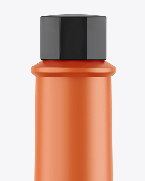 Matte Sauce Bottle Mockup