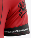 Men’s Soccer Jersey Mockup - Front View - Football Jersey Soccer T-shirt