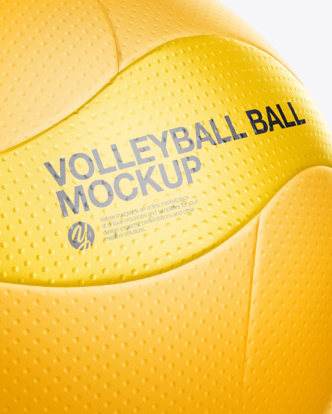 Volleyball Ball Mockup