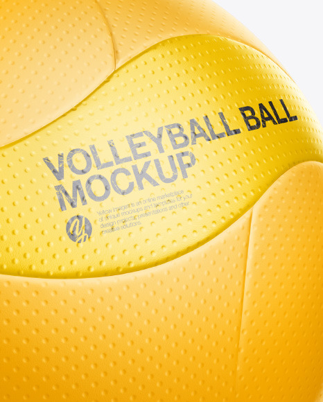 Volleyball Ball Mockup