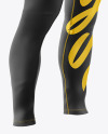 Men's Leggings Mockup - Front Half Side View