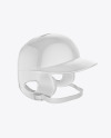Glossy Baseball Helmet Mockup