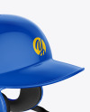 Glossy Baseball Helmet Mockup