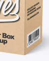 Kraft Paper Box Mockup